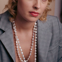 Body Chain Pearl Necklace