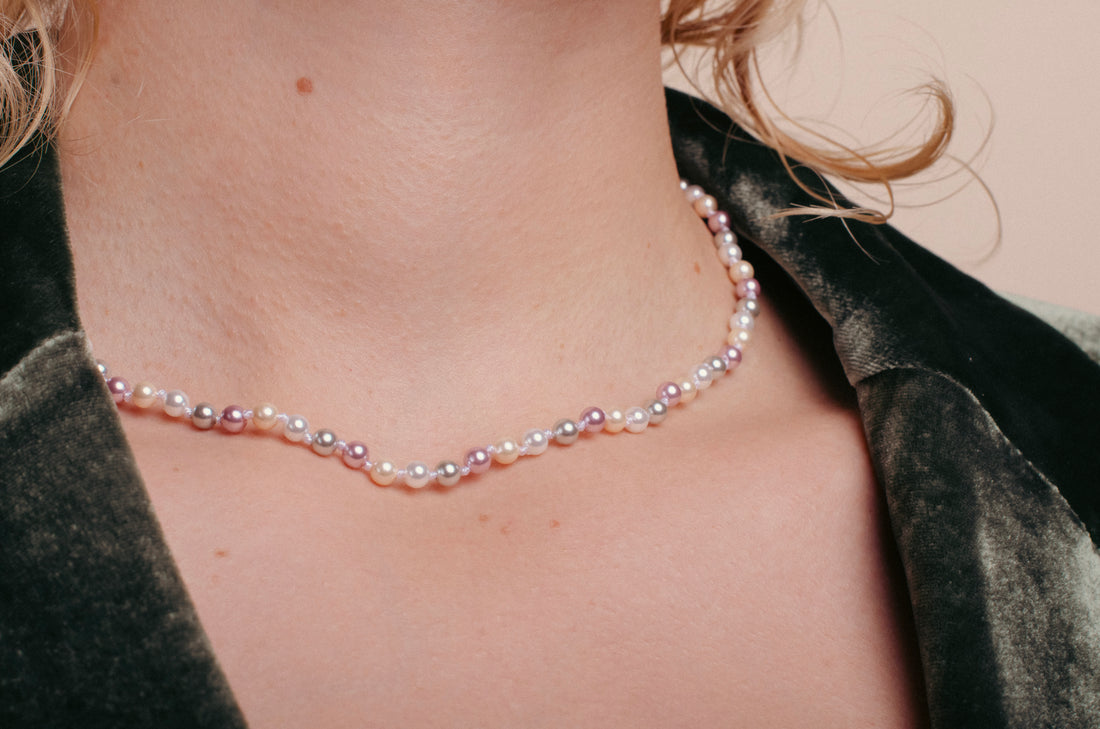 Pearl Necklace - 4mm - Mermaid