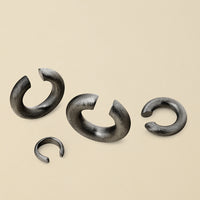 Cuff "Set" - Dark Silver Matt