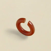 "Bold" Cuff - natural stone