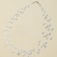 Pearl Necklace "Flakes"