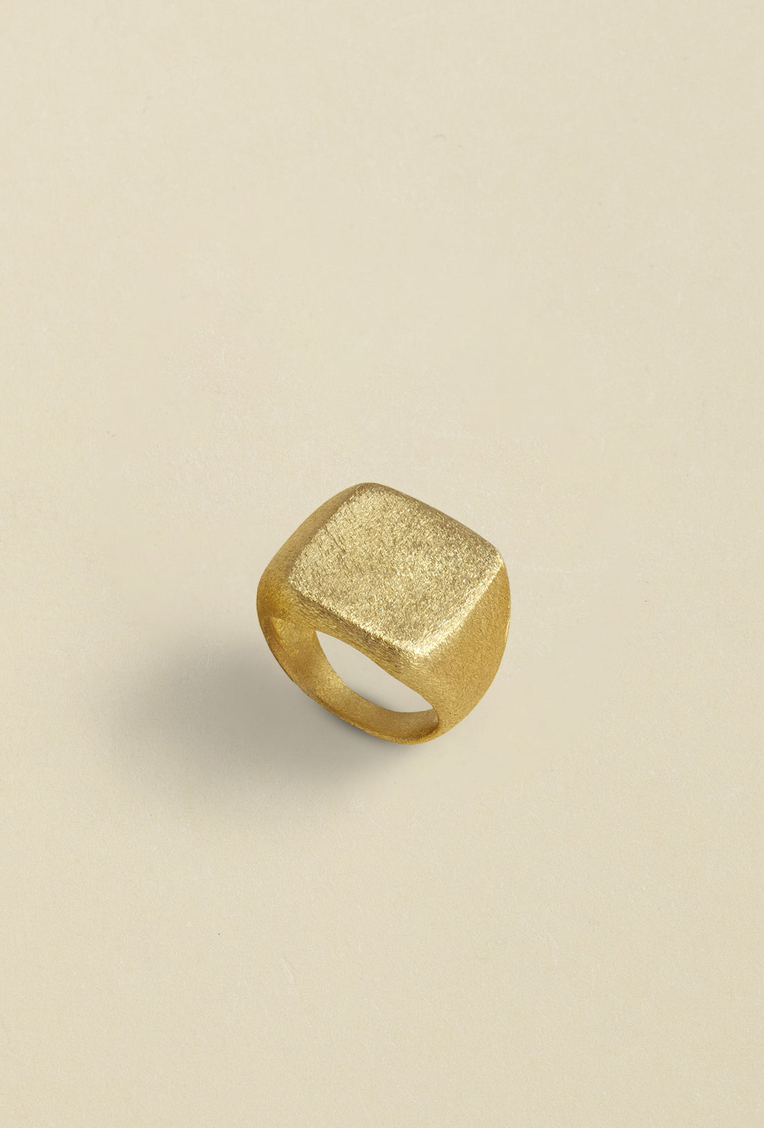 "Rima Original SIGNET Square" - Silver Ring