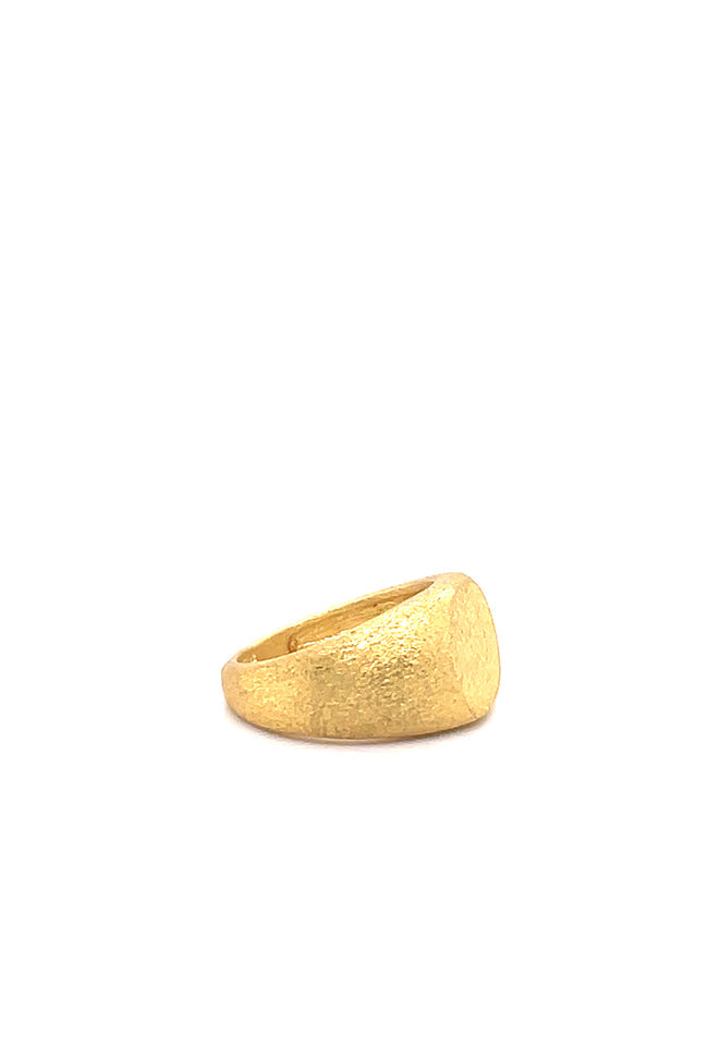 Rima Original SLIM SIGNET - Silver Ring