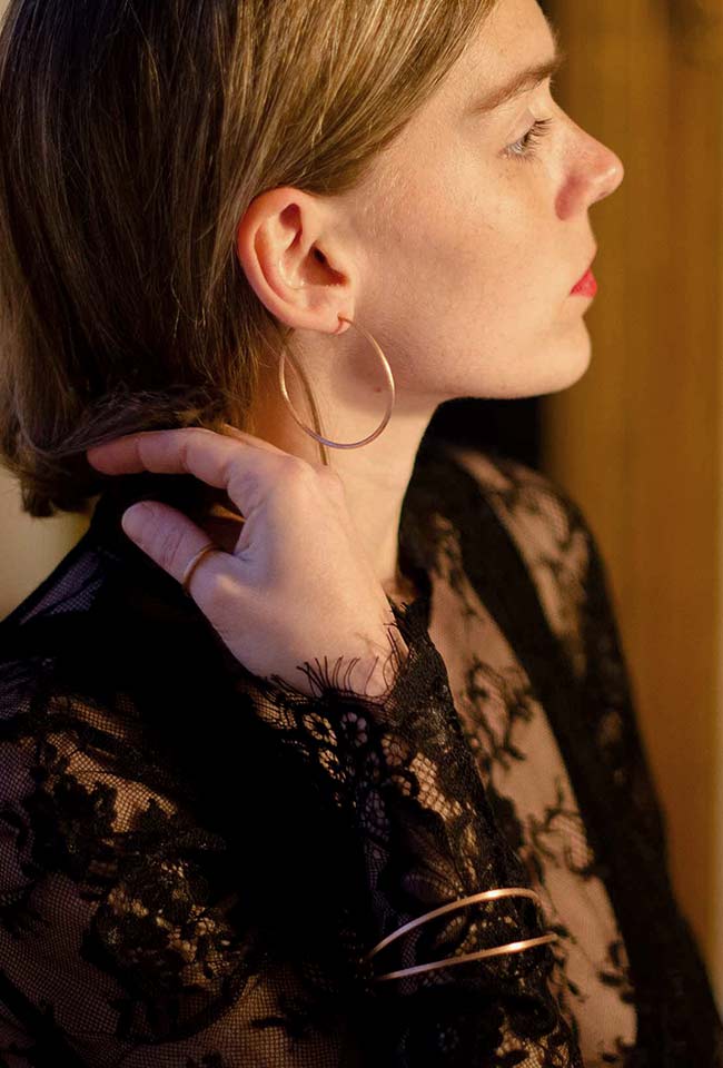 Hoop Earrings "Lollipop"