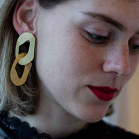 "Rocks" Earrings double