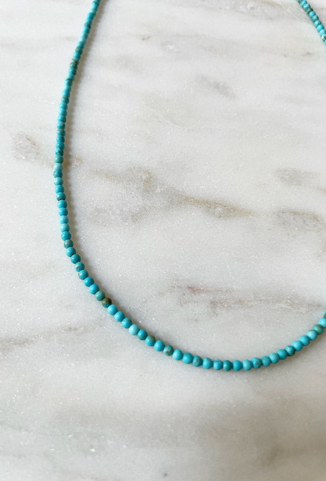 Stone Necklace "Aqua"