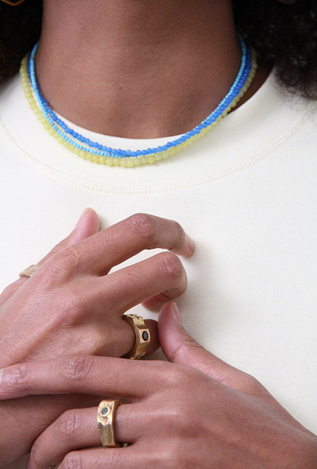Stone Necklace "Sole"