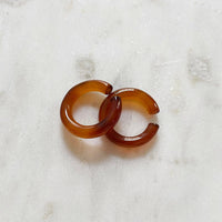 "Bold" Cuff - natural stone