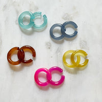 "Bold" Cuff - natural stone