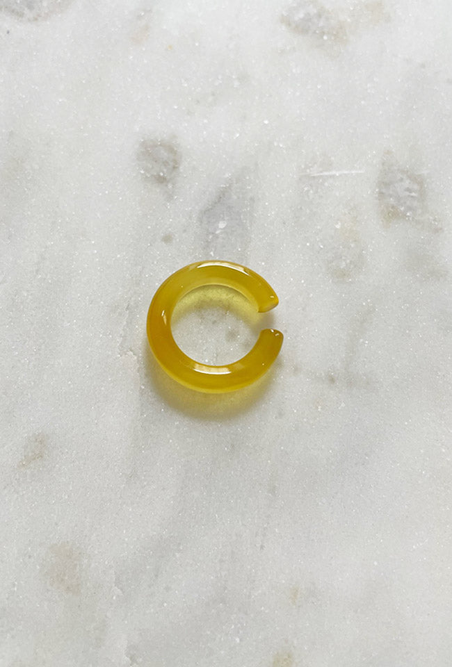 "Bold" Cuff - natural stone