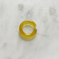 "Bold" Cuff - natural stone