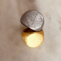 "Rima Original SIGNET Round" - Silver Ring
