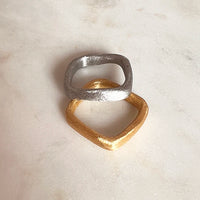 "Rima Original Square" - Silver Ring