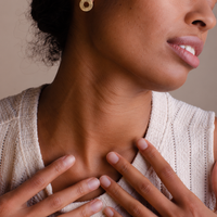 Hollow Hoop Earrings
