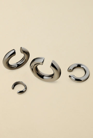 Cuff "Set" - Dark Silver Lucid